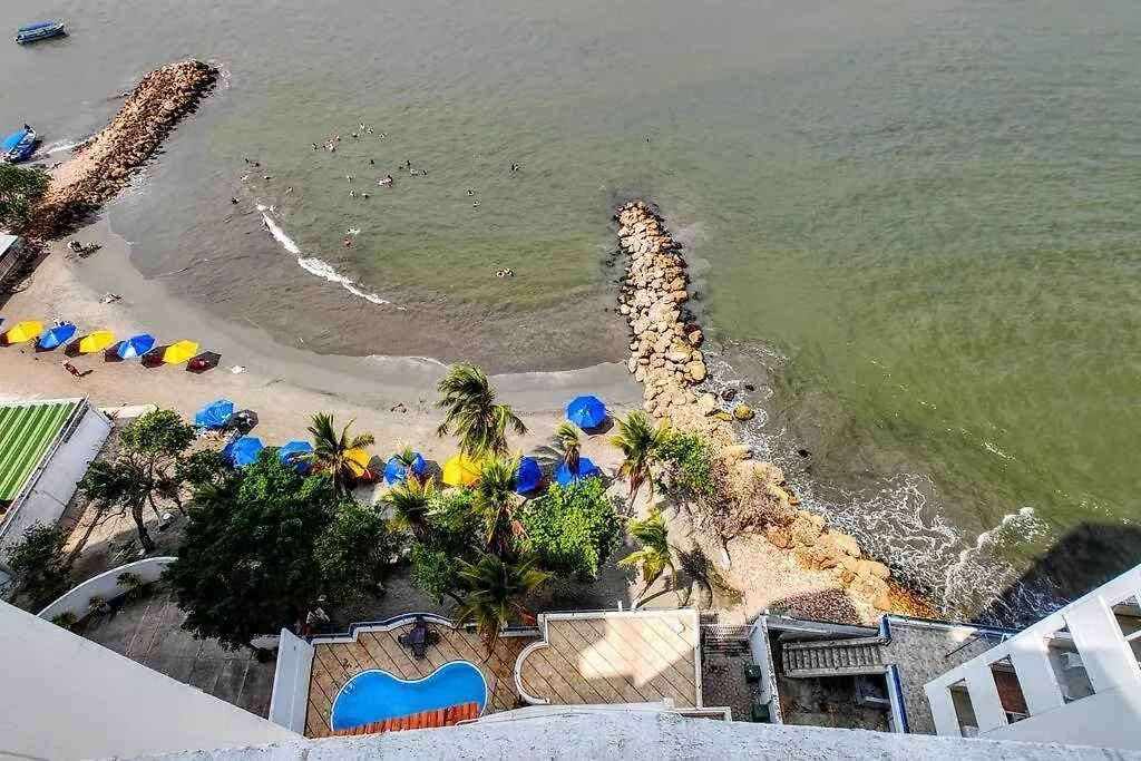 Beach Front Laguito Playamar Cartagena Apartment