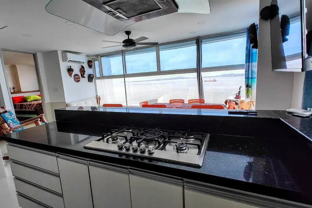 Apartment Beach Front Laguito Playamar Cartagena Colombia